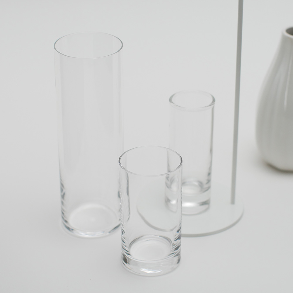 Vase [Line-S] white〈フラワーベース〉